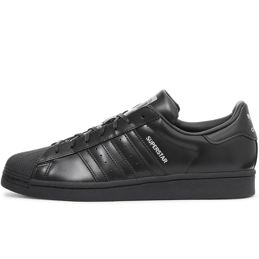 大人気✨　adidas アディダス　スーパースター　ブラック　ゴールド　27cm アディダススニーカースーパースター ゴールド（レディース